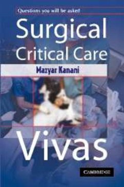 Surgical Critical Care Vivas (eBook, PDF) - Kanani, Mazyar
