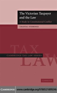 Victorian Taxpayer and the Law (eBook, PDF) - Stebbings, Chantal