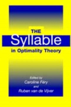 Syllable in Optimality Theory (eBook, PDF)