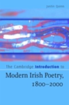 Cambridge Introduction to Modern Irish Poetry, 1800-2000 (eBook, PDF) - Quinn, Justin