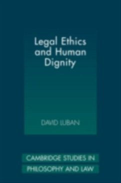 Cover Legal Ethics and Human Dignity (eBook, PDF)