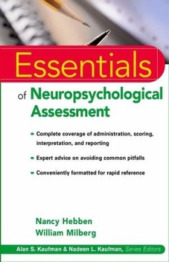 Essentials of Neuropsychological Assessment (eBook, PDF) - Hebben, Nancy; Milberg, William