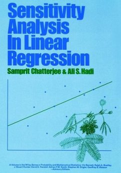 Sensitivity Analysis in Linear Regression (eBook, PDF) - Chatterjee, Samprit; Hadi, Ali S.