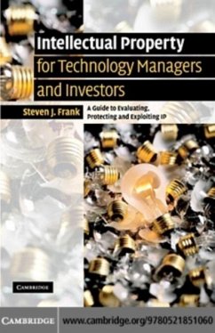 Intellectual Property for Managers and Investors (eBook, PDF) - Frank, Steven J.