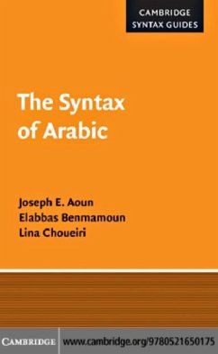 Syntax of Arabic (eBook, PDF) - Aoun, Joseph E.