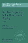 Novikov Conjectures, Index Theorems, and Rigidity: Volume 2 (eBook, PDF)