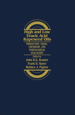High and Low Erucic Acid in Rapeseed Oils (eBook, PDF) - Kramer, John K G