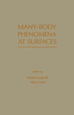 Many - Body Phenomena At Surfaces (eBook, PDF)