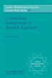 Continuous Semigroups in Banach... - Bild 1
