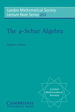 q-Schur Algebra (eBook, PDF) - Donkin, S.