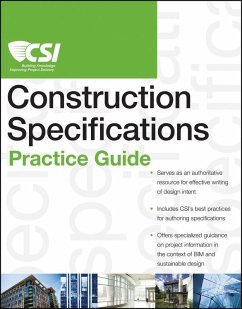 Cover The CSI Construction Specifications Practice Guide (eBook, ePUB)