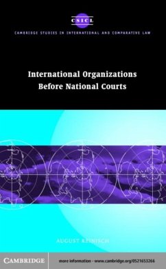 International Organizations before National Courts (eBook, PDF) - Reinisch, August