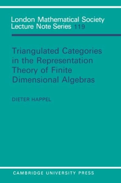 Triangulated Categories in the Representation of Finite Dimensional Algebras (eBook, PDF)