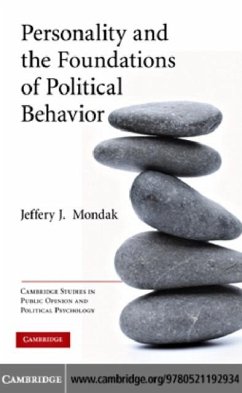 Cover Personality and the Foundations of Political Behavior (eBook, PDF)
