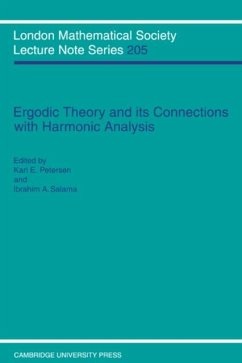 Ergodic Theory and Harmonic Analysis (eBook, PDF)