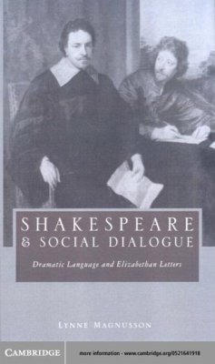 Shakespeare and Social Dialogue (eBook, PDF) - Magnusson, Lynne