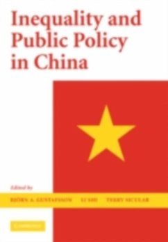Cover Inequality and Public Policy in China (eBook, PDF)