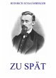 Zu spät (eBook, ePUB) - Bild 1