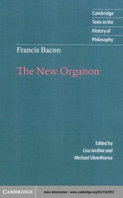 Francis Bacon: The New Organon (eBook, PDF) - Bacon, Francis