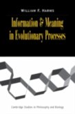 Information and Meaning in Evolutionary Processes (eBook, PDF)