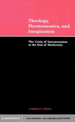 Cover Theology, Hermeneutics, and Imagination (eBook, PDF)