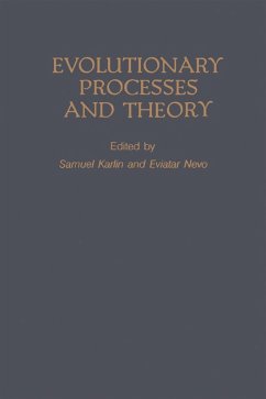 Evolutionary processes and theory (eBook, PDF)