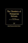 The Chemistry of Nonaqueous Solvents V4 (eBook, PDF)