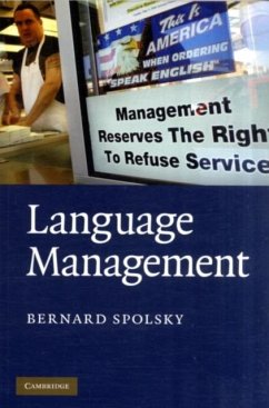 Language Management (eBook, PDF) - Spolsky, Bernard