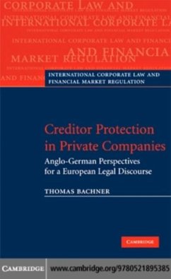 Cover Creditor Protection in Private Companies (eBook, PDF)