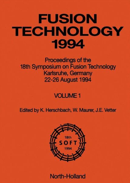 Fusion Technology 1994 (eBook, PDF)