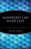 Nonprofit Law Made Easy (eBook, PDF)