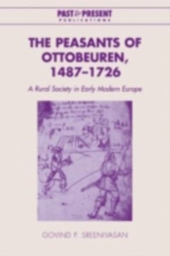 Peasants of Ottobeuren, 1487-1726 (eBook, PDF) - Sreenivasan, Govind P.