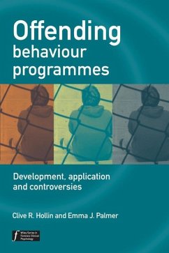 Offending Behaviour Programmes (eBook, PDF) - Palmer, Emma J.
