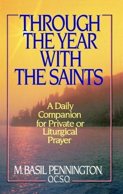 Cover Through the Year with the Saints (eBook, ePUB)