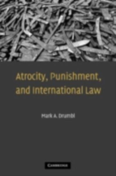 Atrocity, Punishment, and International Law (eBook, PDF)