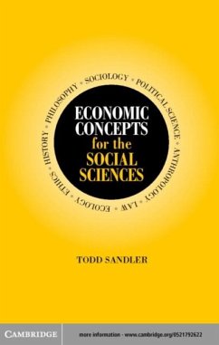 Economic Concepts for the Social Sciences (eBook, PDF) - Sandler, Todd