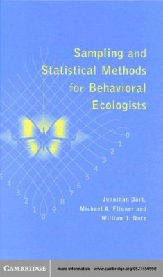 Sampling and Statistical Methods for Behavioral Ecologists (eBook, PDF) - Bart, Jonathan