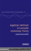 Algebraic Methods in Unstable Homotopy Theory (eBook, PDF)