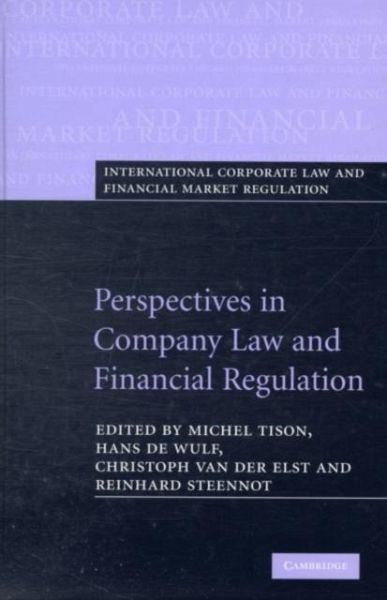Perspectives in Company Law and Financial Regulation (eBook, PDF) Perspectives in Company Law and Financial Regulation (eBook, PDF)