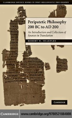 Cover Peripatetic Philosophy, 200 BC to AD 200 (eBook, PDF)