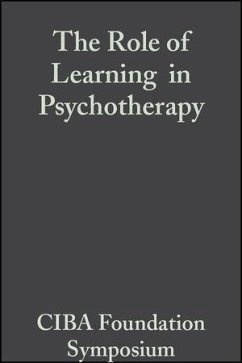 Cover The Role of Learning in Psychotherapy (eBook, PDF)