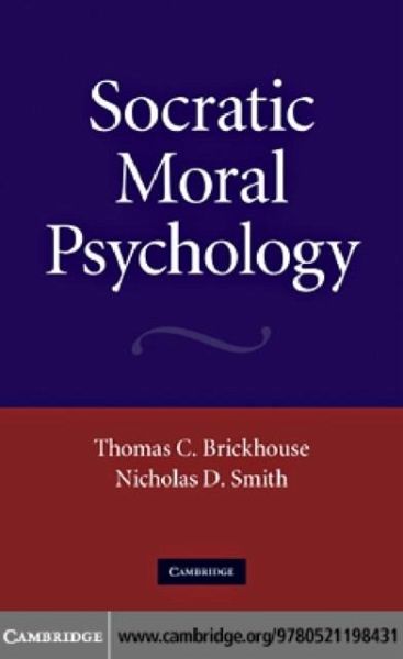 Socratic Moral Psychology (eBook, PDF)