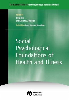 Cover Social Psychological Foundations of Health and Illness (eBook, PDF)