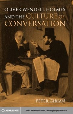 Cover Oliver Wendell Holmes and the Culture of Conversation (eBook, PDF)
