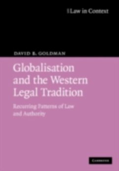 Cover Globalisation and the Western Legal Tradition (eBook, PDF)