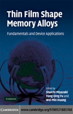 Cover Thin Film Shape Memory Alloys (eBook, PDF)