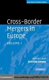 Cross-Border Mergers in Europe: Volume 1 (eBook, PDF)