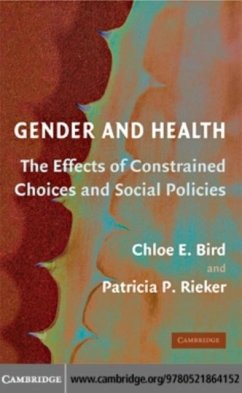 Cover Gender and Health (eBook, PDF)