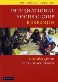 International Focus Group Research (eBook, PDF) - Hennink, Monique M.