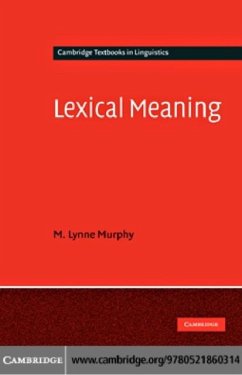 Lexical Meaning (eBook, PDF) - Murphy, M. Lynne